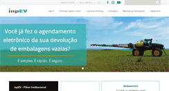 Desktop Screenshot of campanha.inpev.org.br